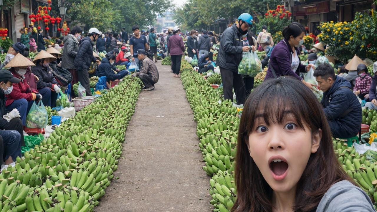 Exploring a Fascinating Rural Market in Vietnam to Welcome the New Year