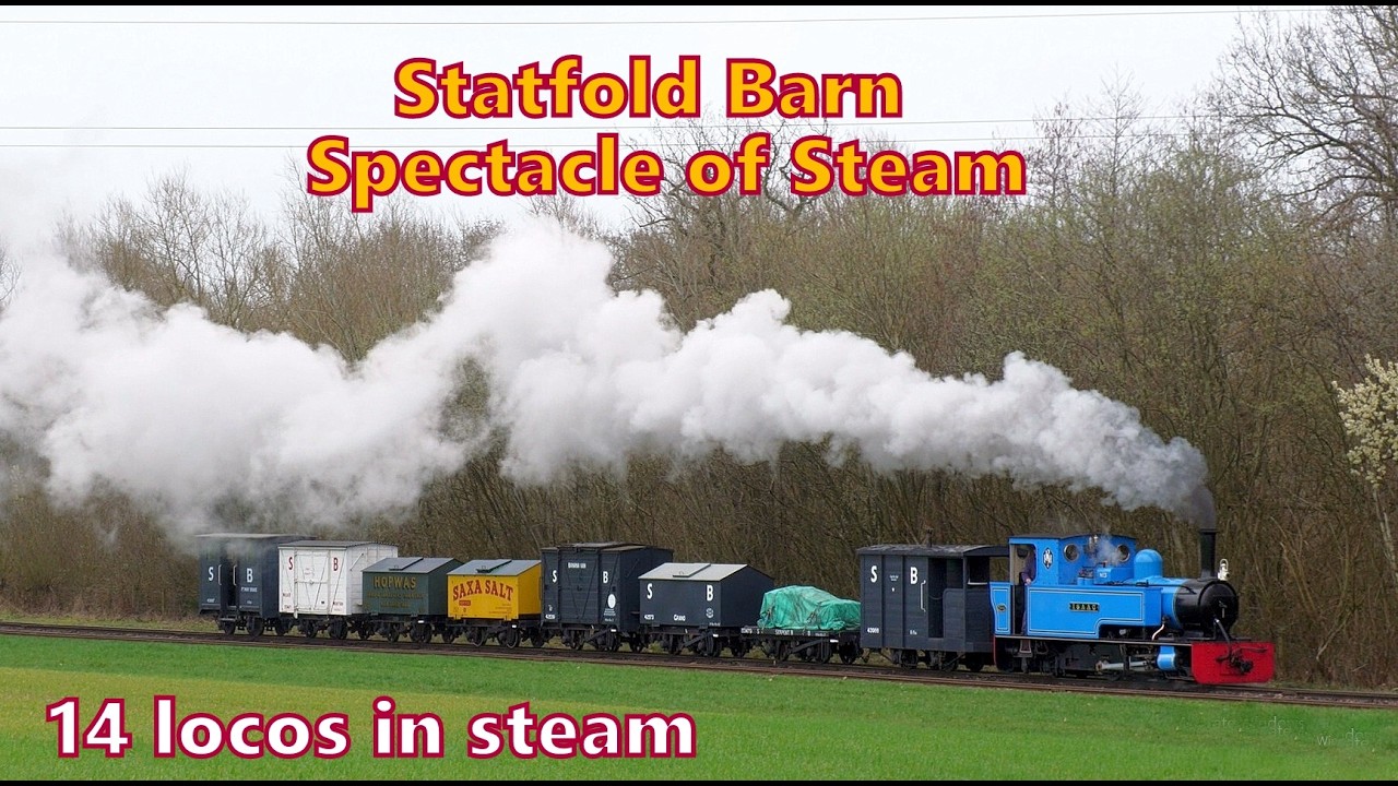 FANTASTIC day of NON-STOP steam at Statfold Barn! Part one. 7th March 2026