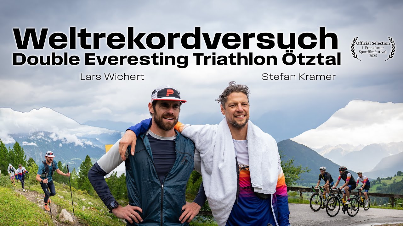 Weltrekordversuch Double Everesting Triathlon Ötztal – Lars Wichert & Stefan Kramer | DOKUMENTATION