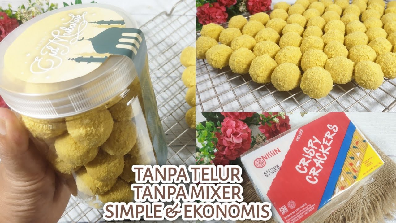 MANIS DAN GURIHNYA BIKIN NAGIH‼️ KUE KERING CRISPY CRACKERS