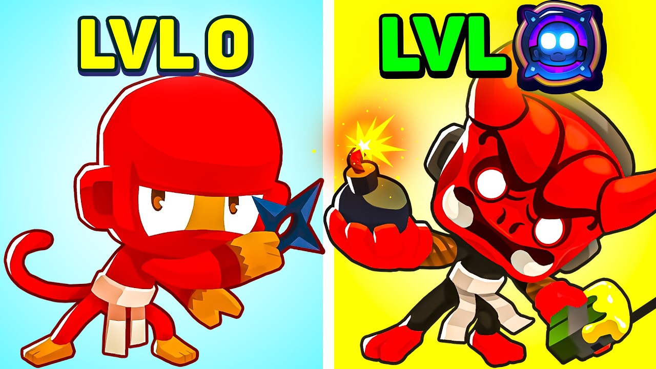 É Possível Vencer no BLOONS SÓ COM O MACACO NINJA?
