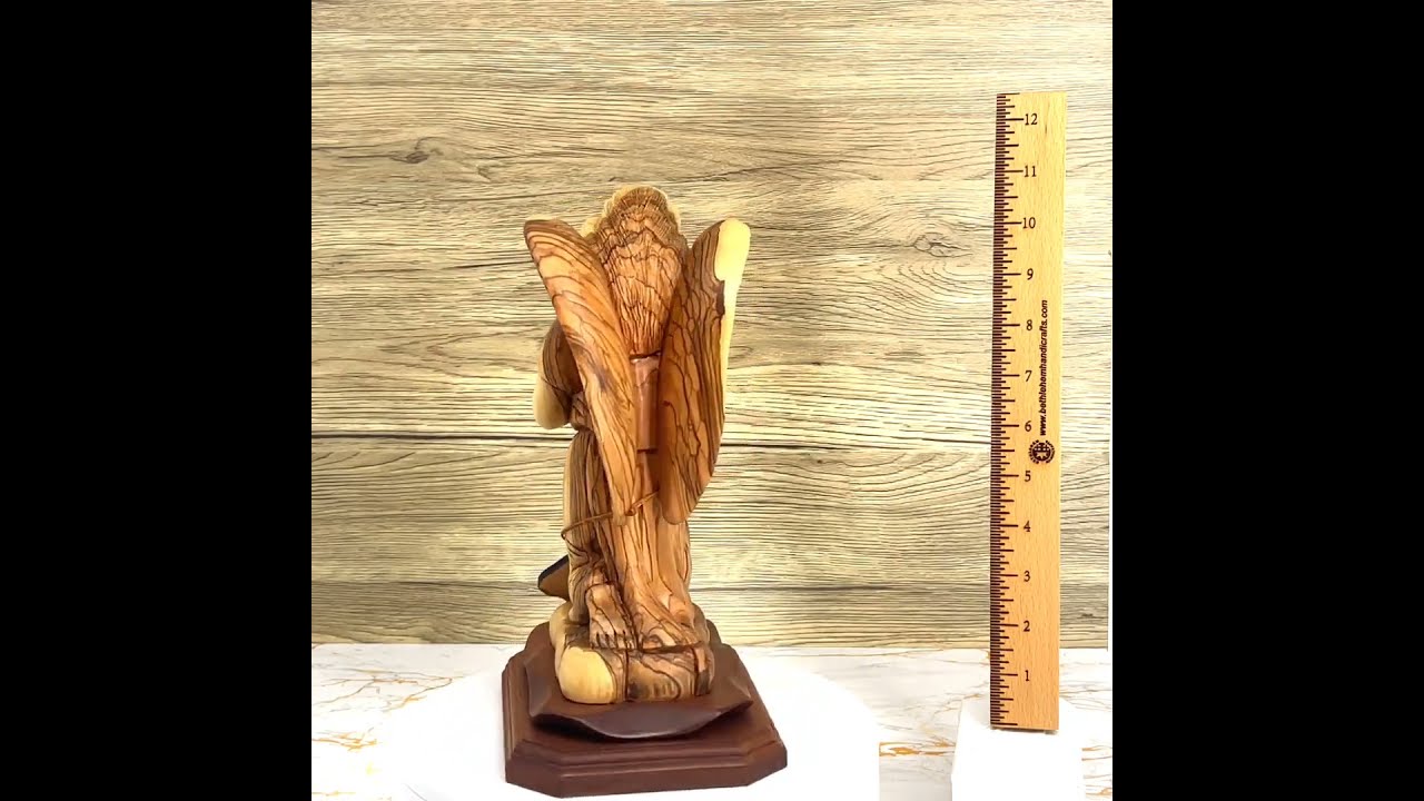 Carved Angel  Praying, Christian Home Art #christianart #angelart #catholicart #angelprayer