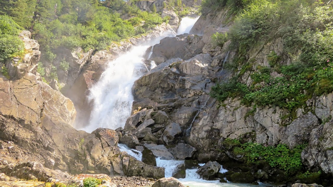 The spectacular RUTOR WATERFALLS- (Italy) A wonderful loop hike