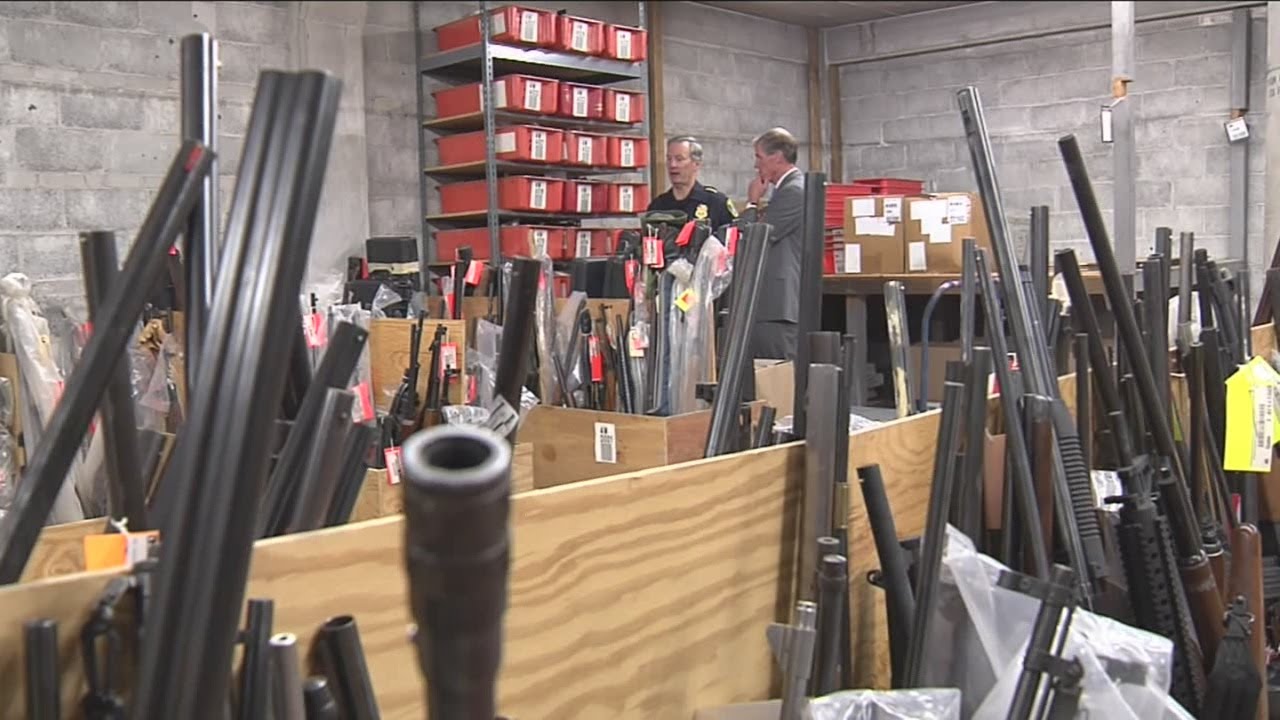A rare look at Milwaukee's secret gun vault