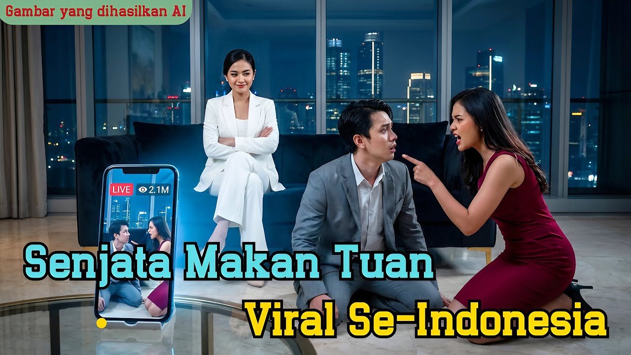 Sekongkol racuni istri..senjata makan tuan, istri apoteker bikin aib terbongkar saat live!(AI fiksi)