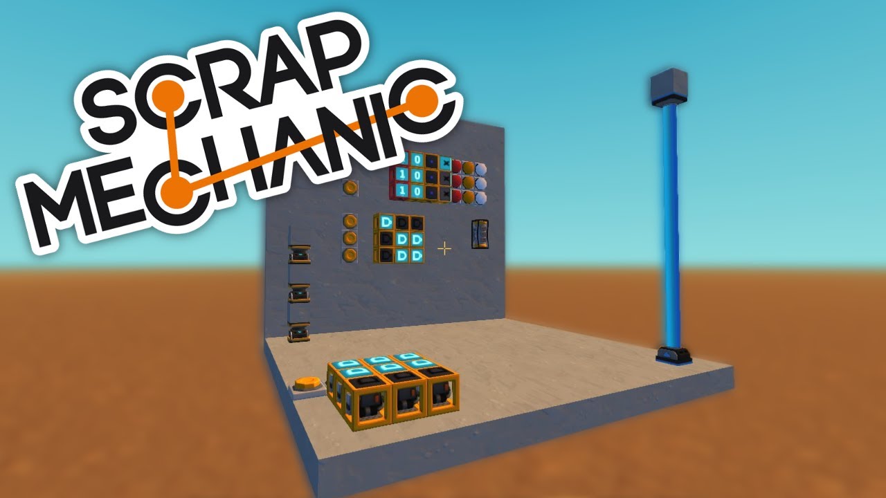 ✔ Scrap Mechanic: Jak zrobić windę?