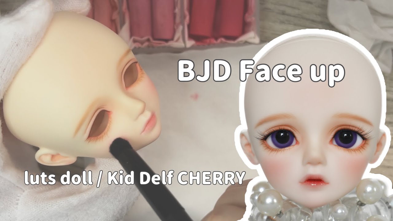 BJD Face up / luts doll / Kid Delf CHERRY /キャストドールメイク