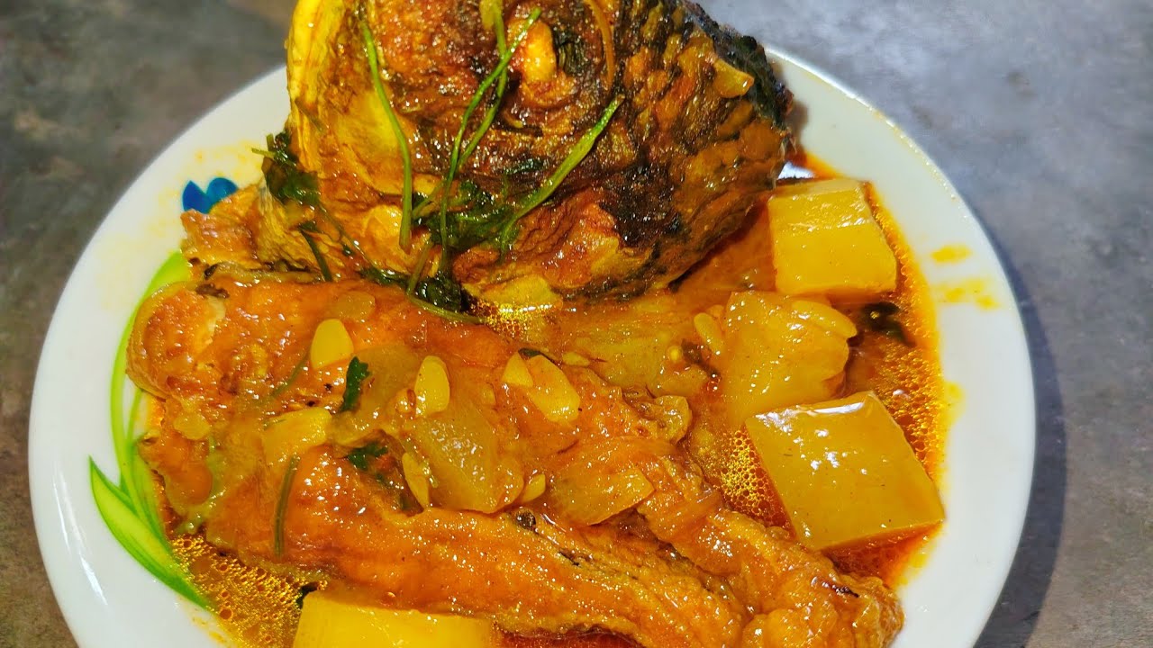এভাবে লাউ রান্না করলে মুখে লেগে থাকবে।।লাউ রান্নার রেসিপি।।Fish Curry।Lal Diye Mach Ranna Recipe।।