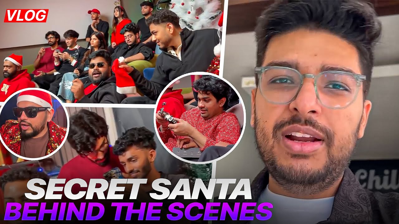 20 S8UL Creators - Secret Santa Behind The Scenes - Vlog