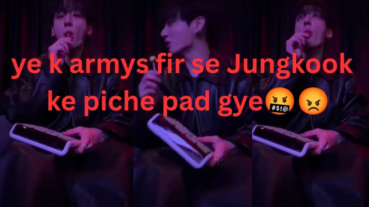 Jungkook live controversy 😔 Jungkook bahut stress mein hai😫#bts #army #jungkoook #wesupportjk