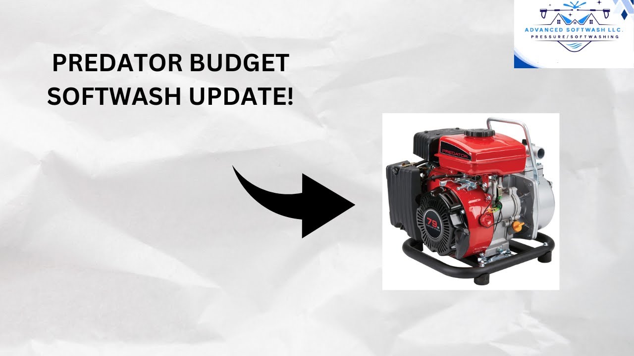 |UPDATED| Predator 1 inch softwash budget build update!