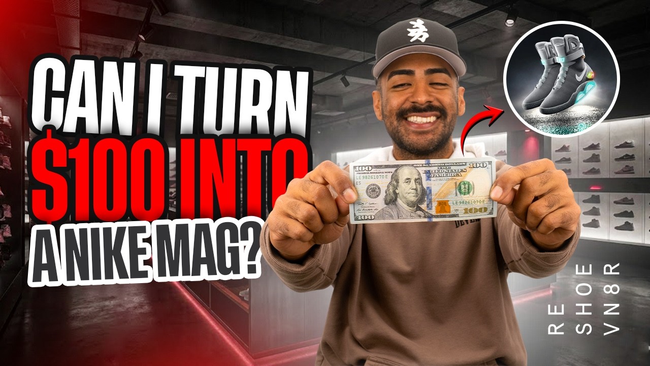 Vick’s Flips: $100 to Nike Mags Challenge