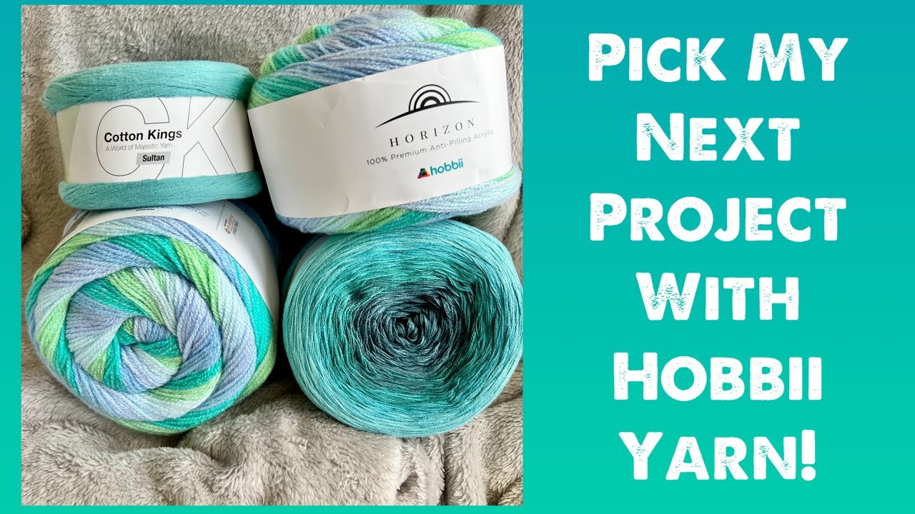 Help Me Pick My Next Project!  Hobbii Elements Crochet Challenge
