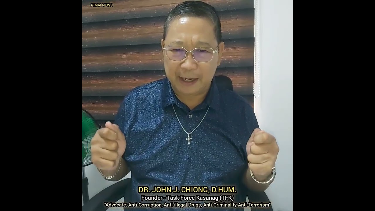 TFK FOUNDER CHIONG, MANANATILING MATAAS ANG RESPITO SA JUSTICE SYSTEM