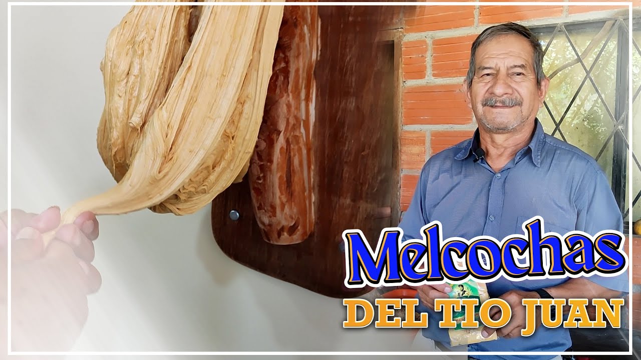 Como Hacer MELCOCHAS - CARAMELO de PANELA DE CAÑA DE AZUCAR