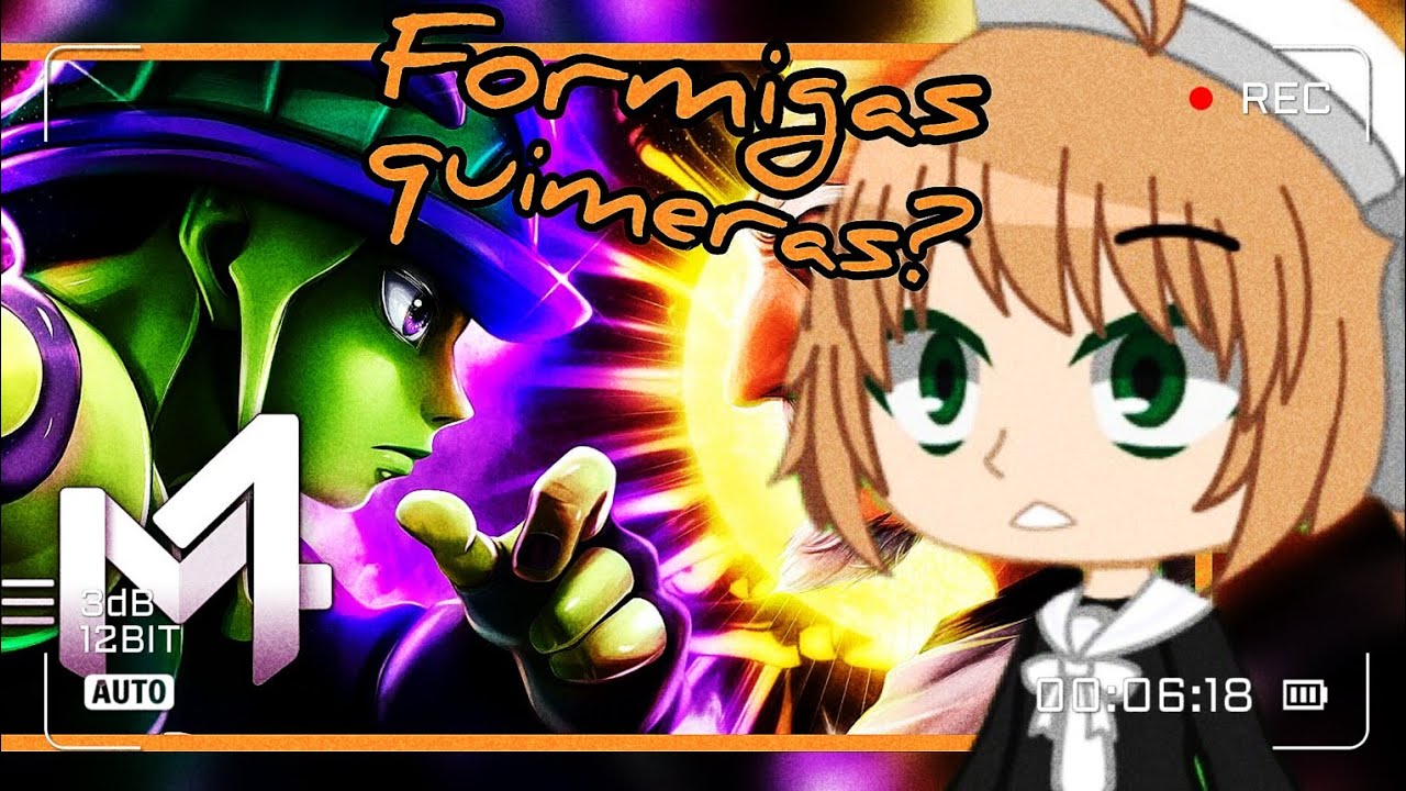 Sakura cardcaptor react a| Monstro Humano|Meruem x netero(HunterXHunter)|🖐💪👑🐜