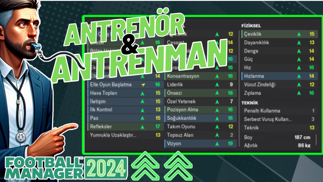 İyi Antrenör = Verimli Antrenman - FM 24 Antrenman Rehberi