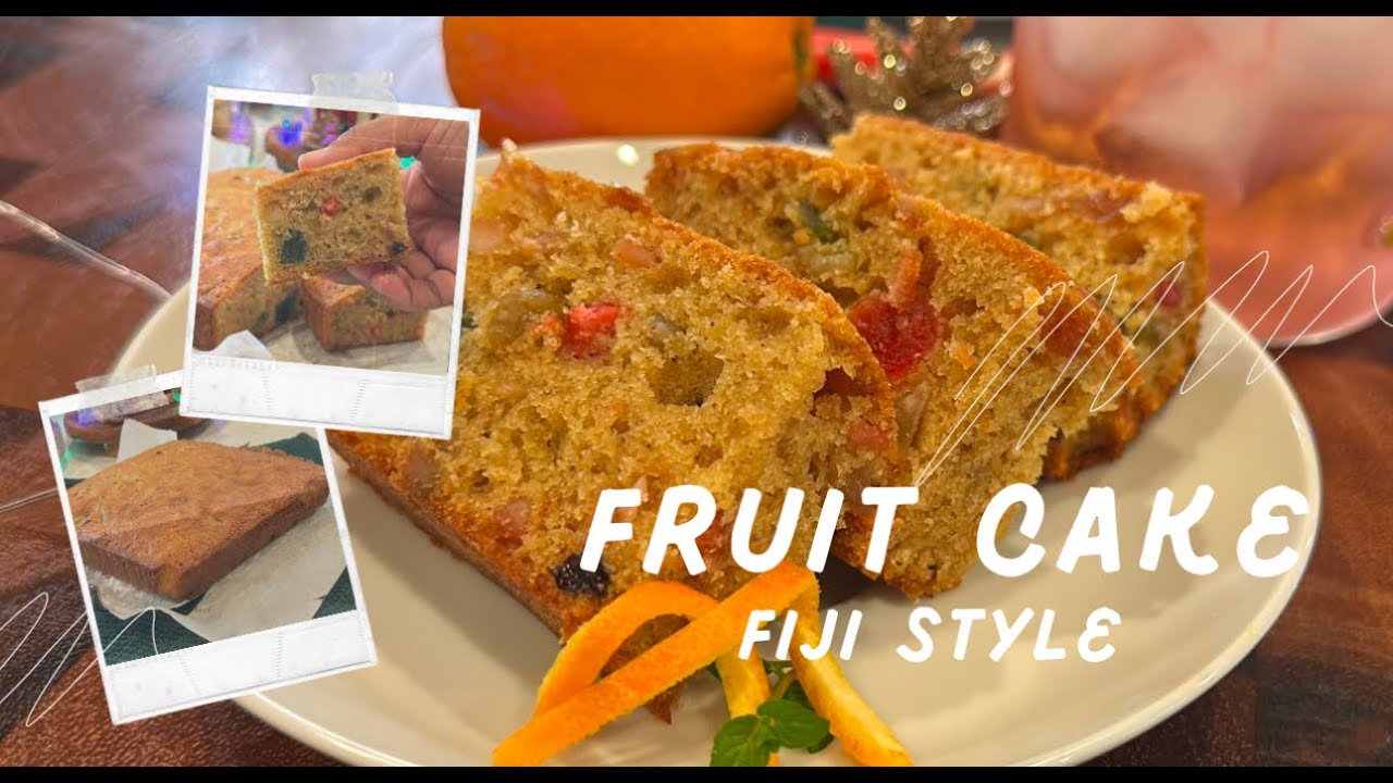 Fiji Style Golden Fruit Cake
