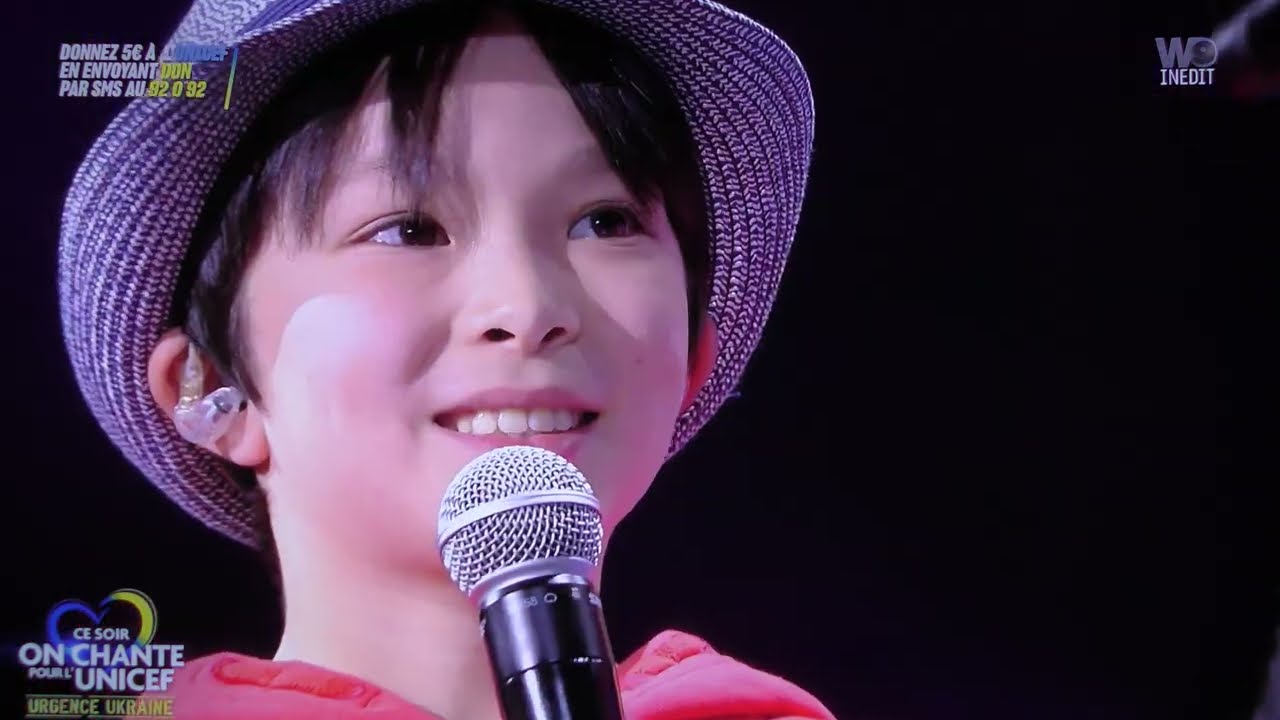 Les Petits Chanteurs d'Asnières - Poppys - Concert Unicef/Ukraine - Famille - Valentina -