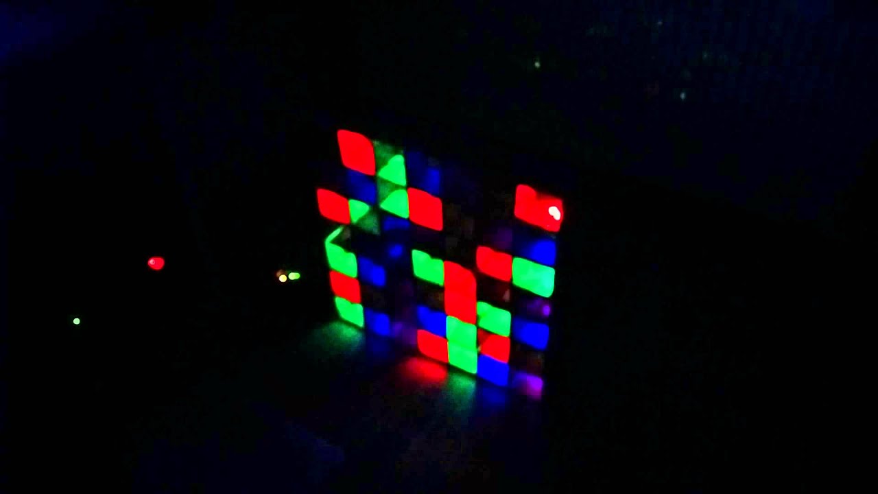 RGB LED WS2801 BOX 7x7
