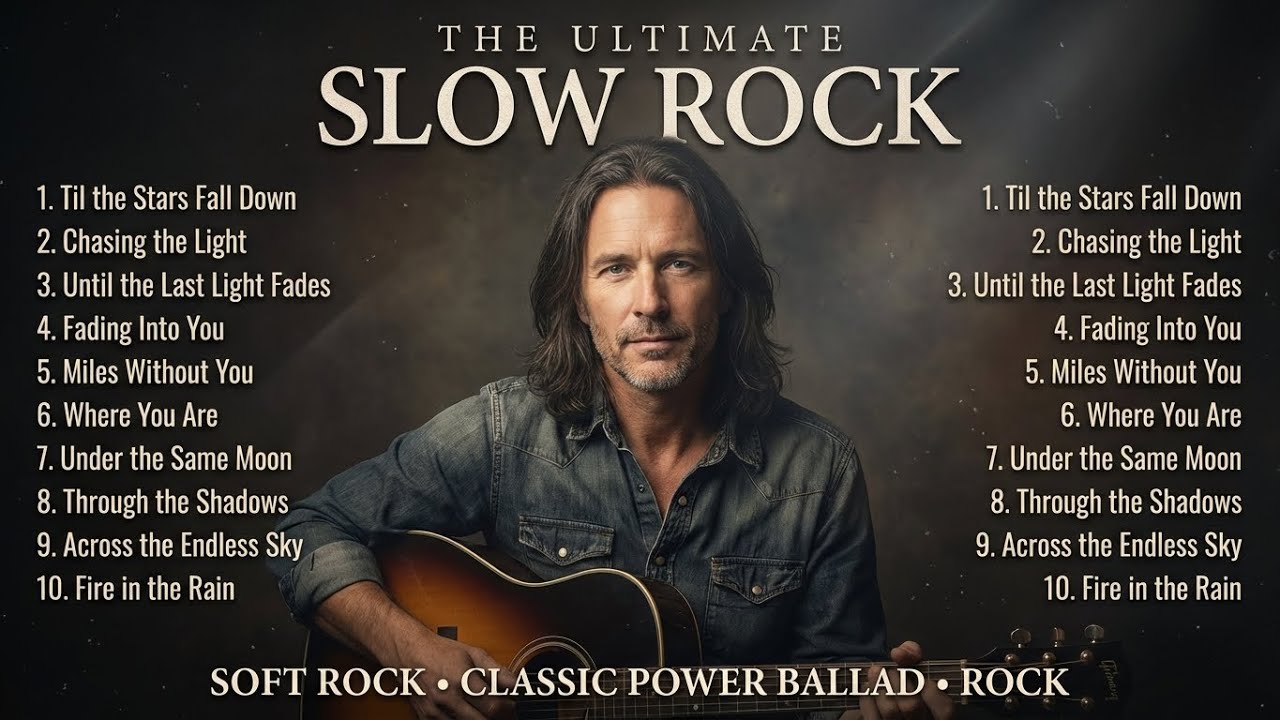 Top 20 Slow Rock Love Songs | Timeless Ballads from the Golden Era