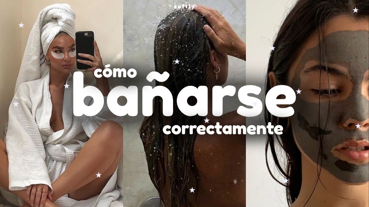 Cómo BAÑARSE CORRECTAMENTE *GASTANDO POCO*🚿🧼 (Limpieza, depilación, exfoliación, skincare)💞 | softly