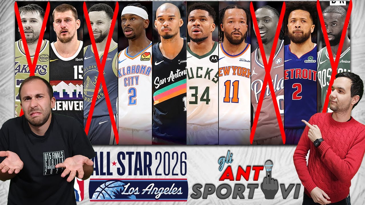 I NOSTRI VOTI PER GLI ALL STAR 2026!! INFORTUNIO JIMMY BUTLER & CHAMPIONS! - Gli Antisportivi S2 #15