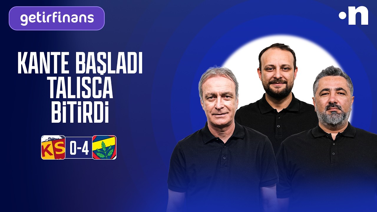 Kayserispor - Fenerbah&ccedil;e Ma&ccedil; Sonu | &Ouml;nder &Ouml;zen, Serdar Ali &Ccedil;elikler, Onur Tuğrul