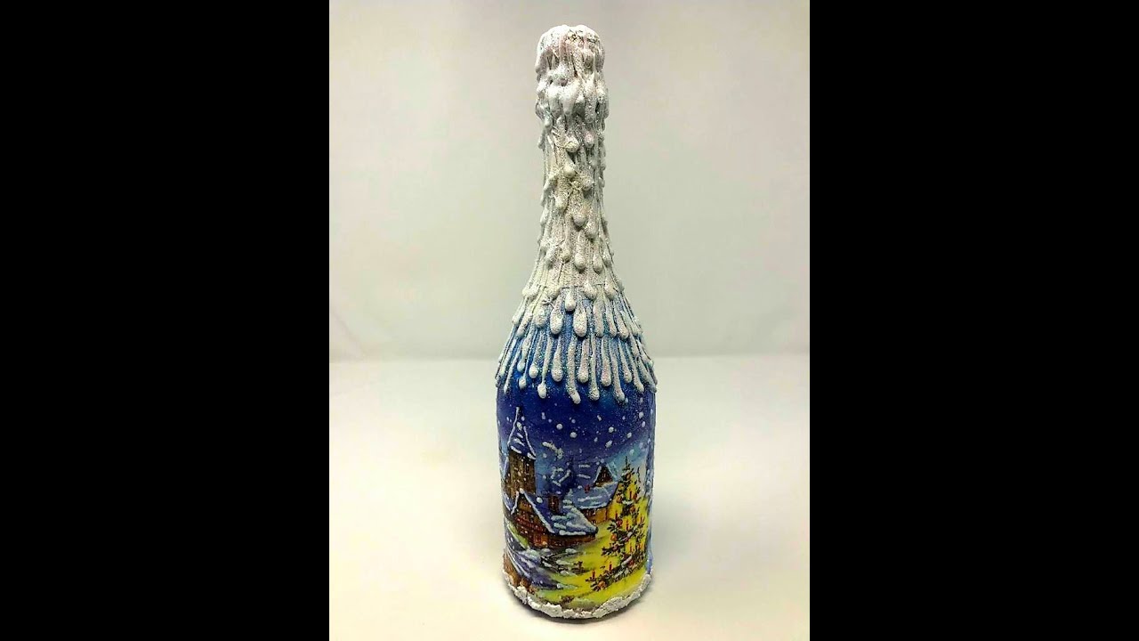 QUER PRESENTEAR ALGUEM COM UMA GARRAFA DE CHAMPAGNE DECORADA? VOU TE ENSINAR.