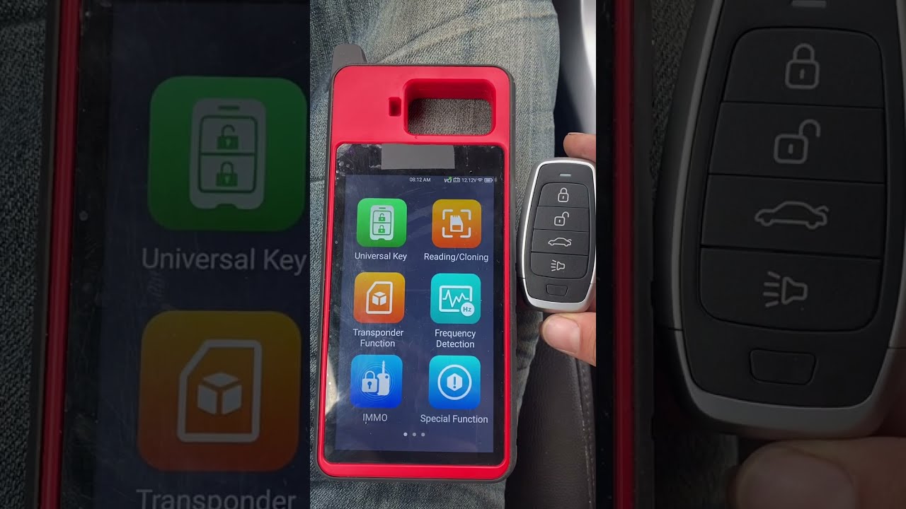 2016 Acura TLX All Keys Lost using Autel KM100 and Autel Universal iKey