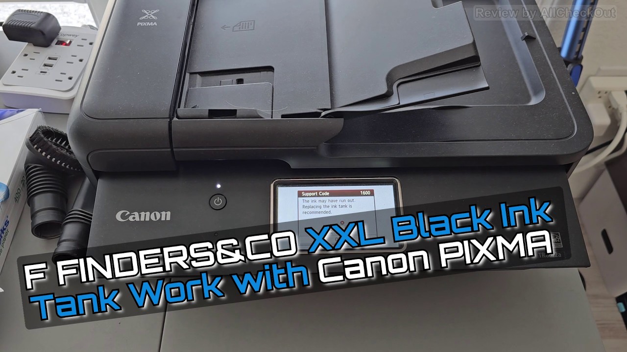 Recenzja zbiornika atramentowego F FINDERS&CO 280 PGBK PGI-280 XXL do drukarek Canon PIXMA