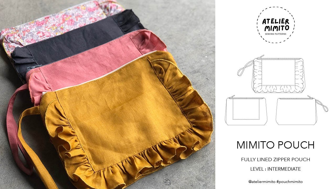 How to sew the #pouchmimito by @ateliermimito