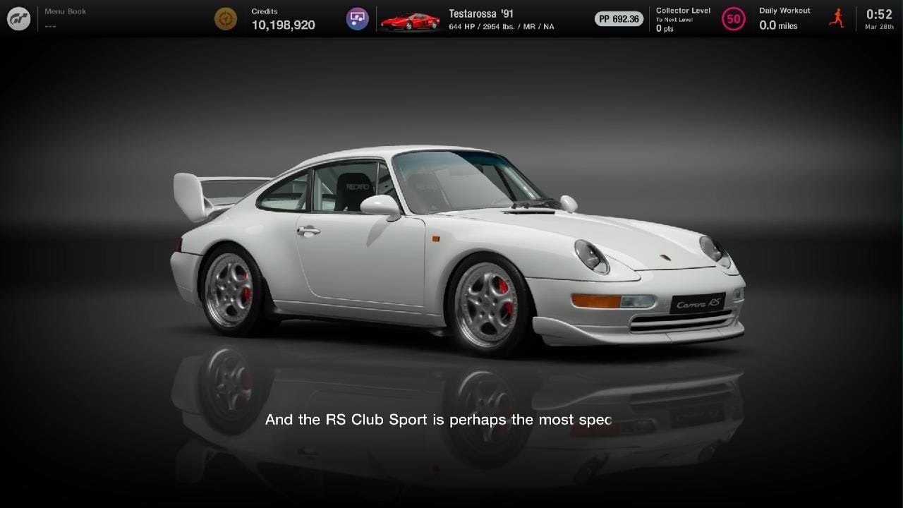GT7: All About the 1995 Porsche 911 Carrera RS CS (993)