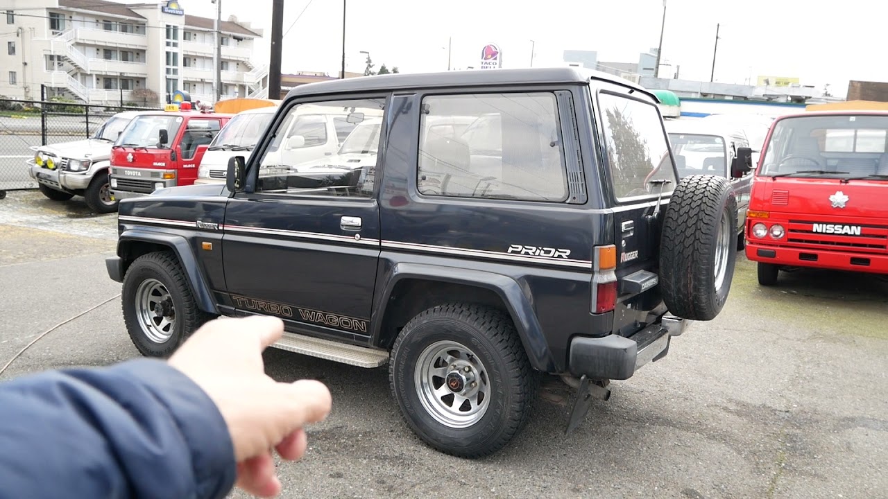 SOLD: 1990 Daihatsu Rugger (Rocky) PRIOR 96,000km turbo diesel DL60 body F71. (По-русски)