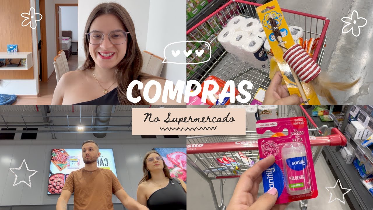 COMPRAS DO MÊS NO SUPERMERCADO ATACADO, PREÇOS ATUALIZADOS