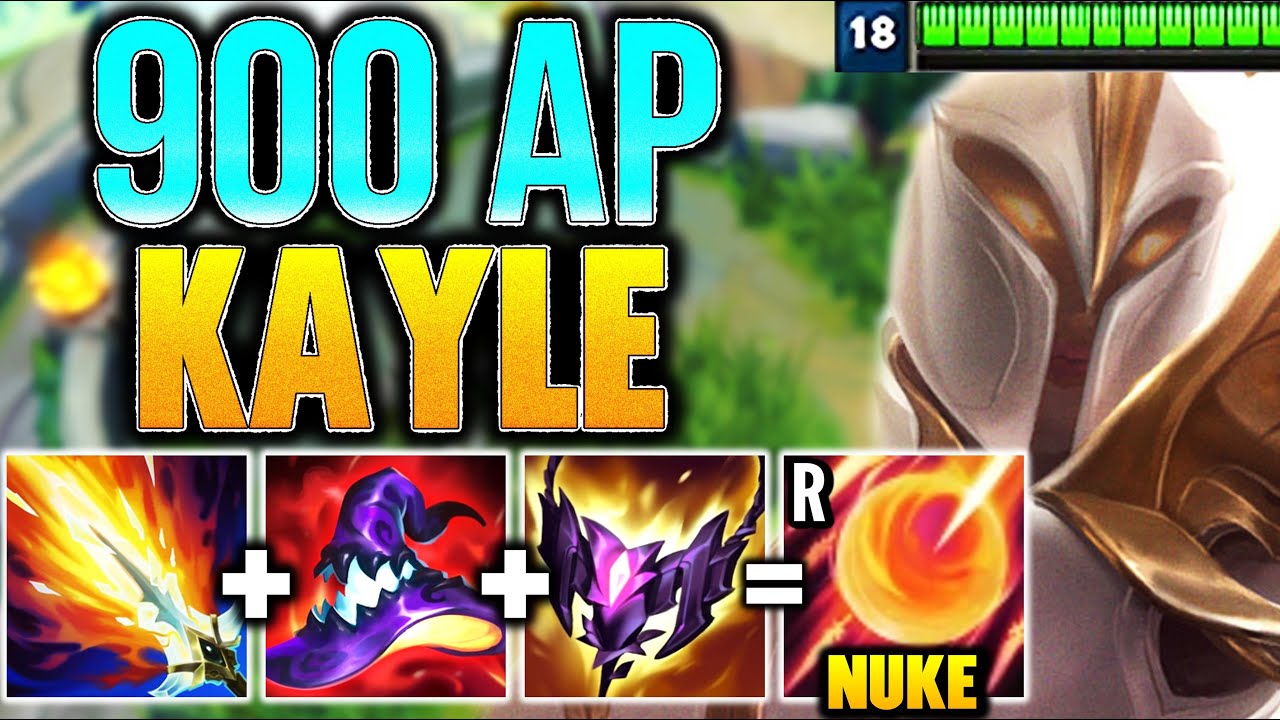What happens when KAYLE hits 900 AP? (Hint: it's a little unfair)