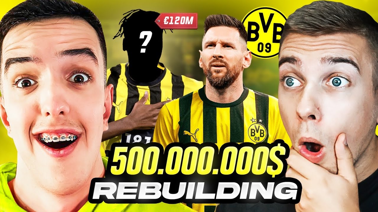 NAJLUDJI 500 MILIONA BORUSIJA DORTMUND REBUILDING SA VEKIJEM! FIFA 23