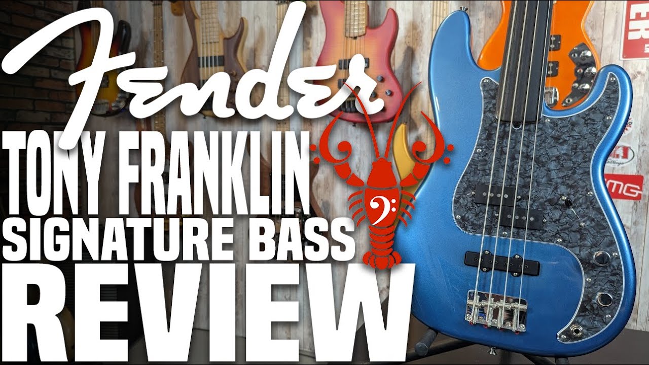Fender USA Tony Franklin @FretlessMonster Signature Precision PJ Bass — обзор LowEndLobster