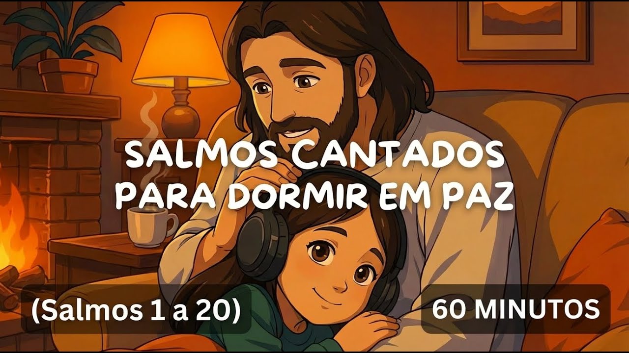 Medo, dor na Alma ou Ansiedade? 🌧️Salmos 1 a 20 em clima calmo Para Acalmar a Dor | Paz Para a Alma