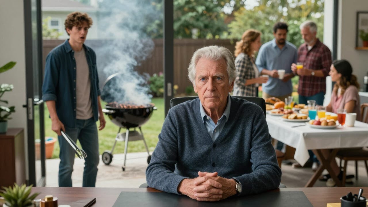“Don’t Come To The BBQ!” My son Banned Me From It. Until They Stepped Into My Office…