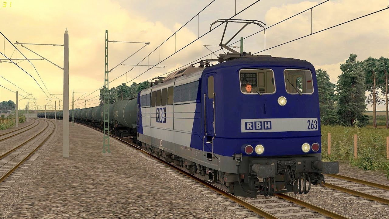 LET`S PLAY Train Simulator 2014 / Kesselwagen nach Augsburg mit TTB RBH BR 151