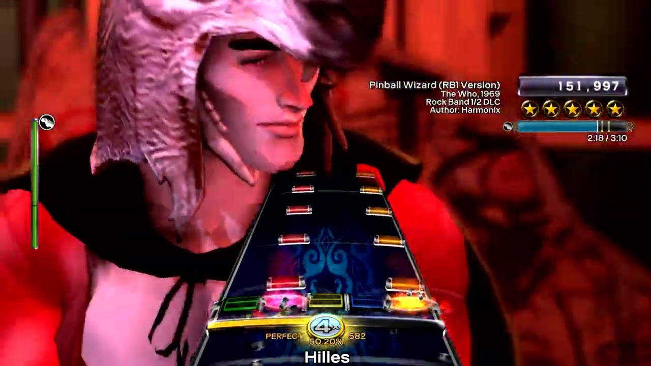 Rock Band 3 - Pinball Wizard (RB1 Version) by The Who - Guitar 100% FC