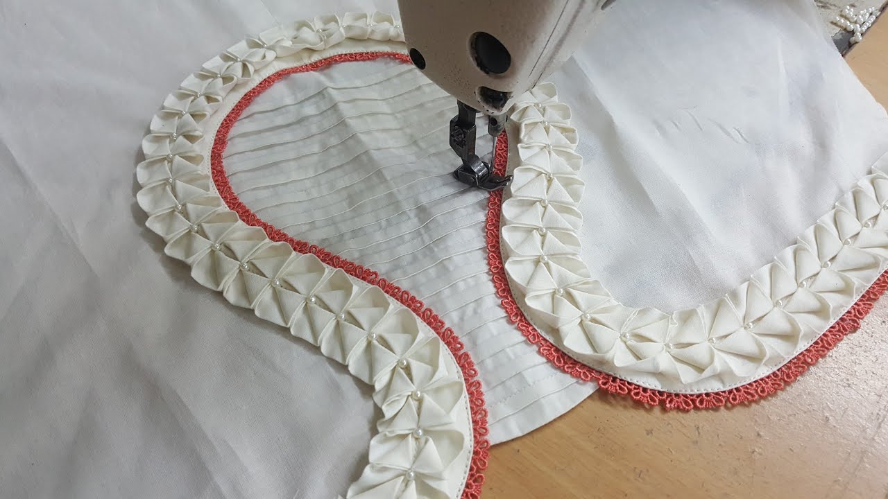 ⚡Most Popular ❤️😍 Trouser Flower Design _ New Trouser Poncha Bottom Design