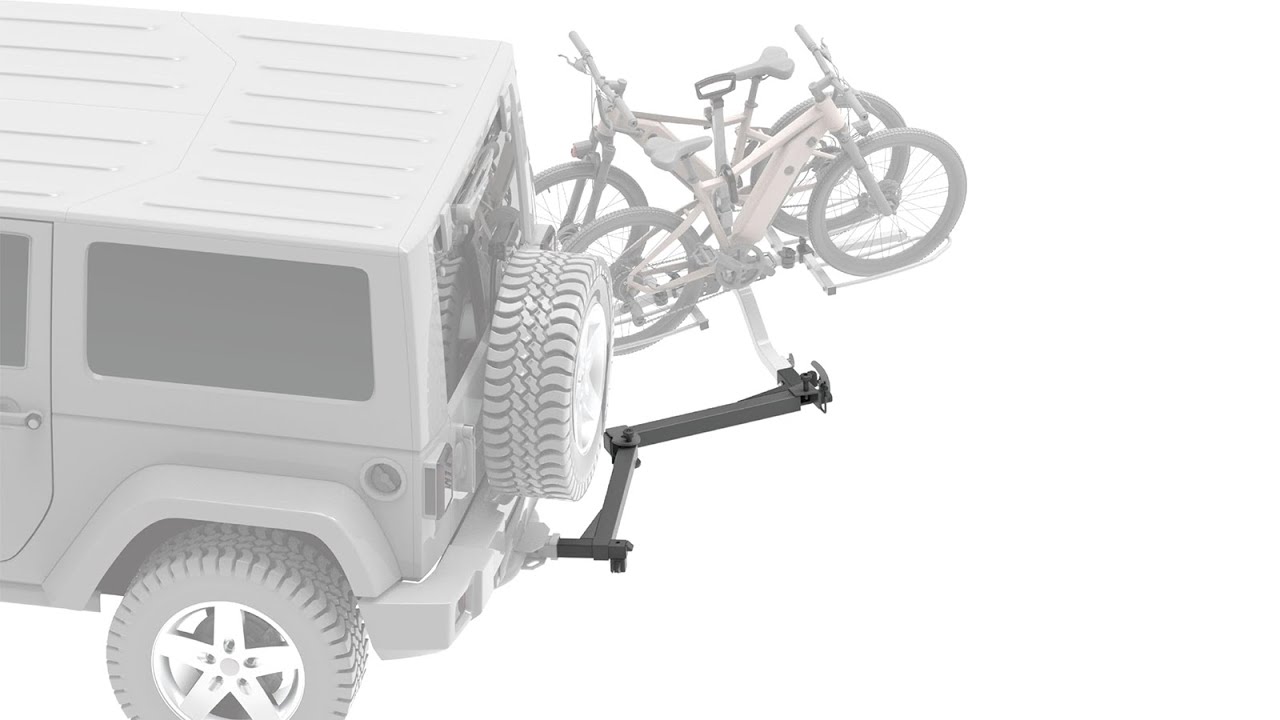 ＜Swing Away adapter＞ How to Use  - HYPERAX Swing Away Arm with 120 Degree (Driver/Passenger Side)