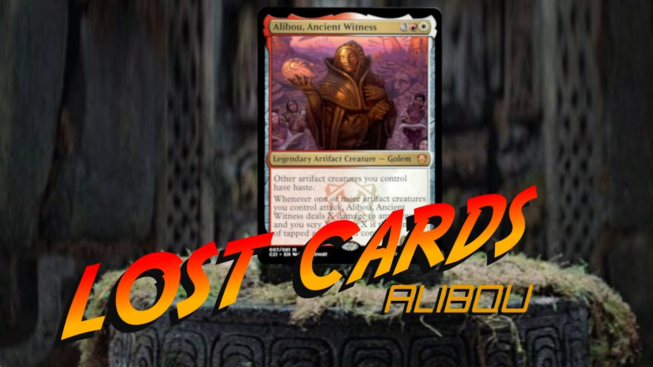 Lost Cards Alibou Ancient Witness | Commander 2021