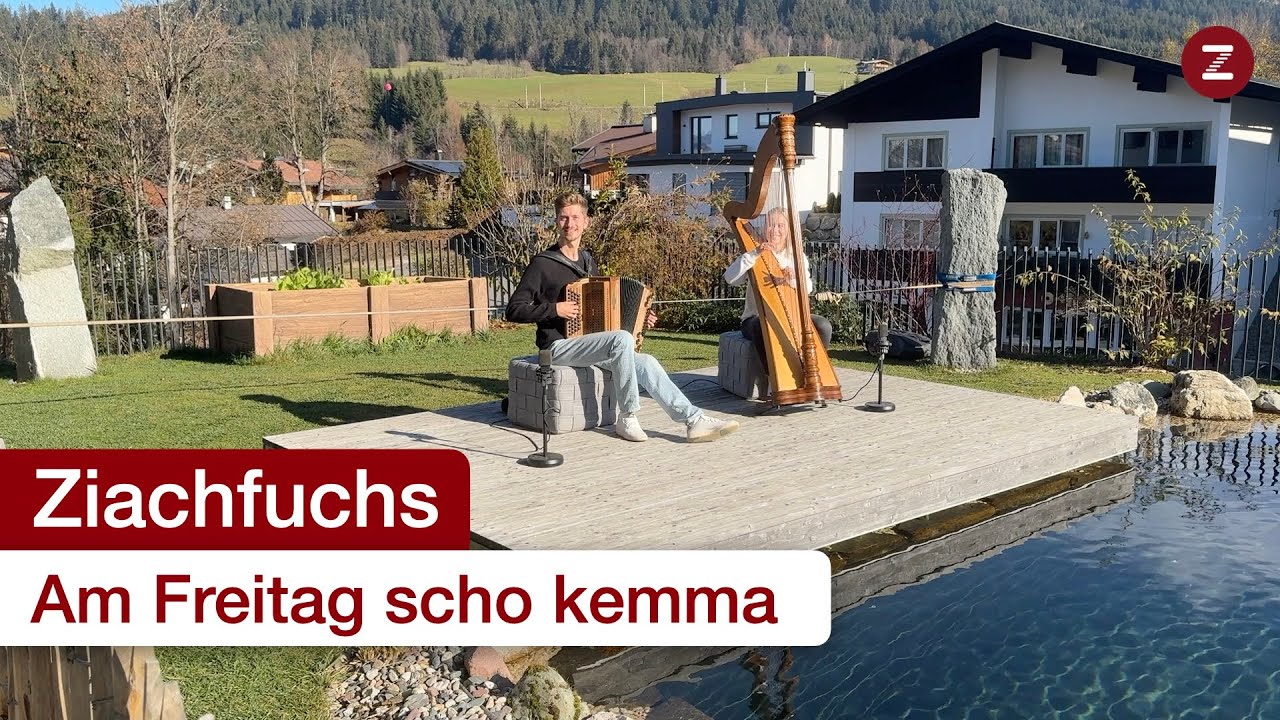 Am Freitag scho kemma - Steirische Harmonika & Harfe 🥰🎶