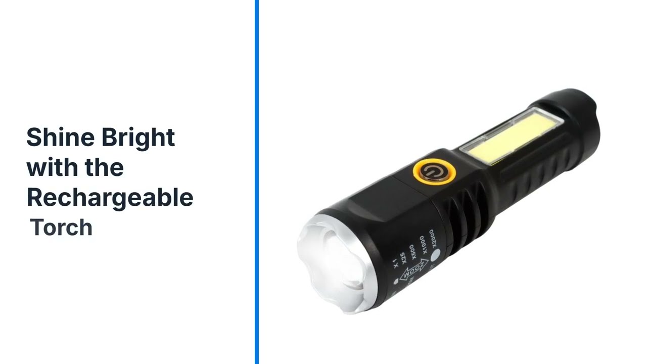 Streetwize Rechargeable Torch LW720
