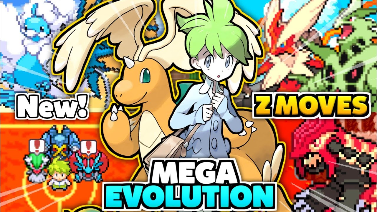 NEW Completed Pokemon Rom Hack 2026 with Mega Evolution, New Story, Z Moves, Gen 7