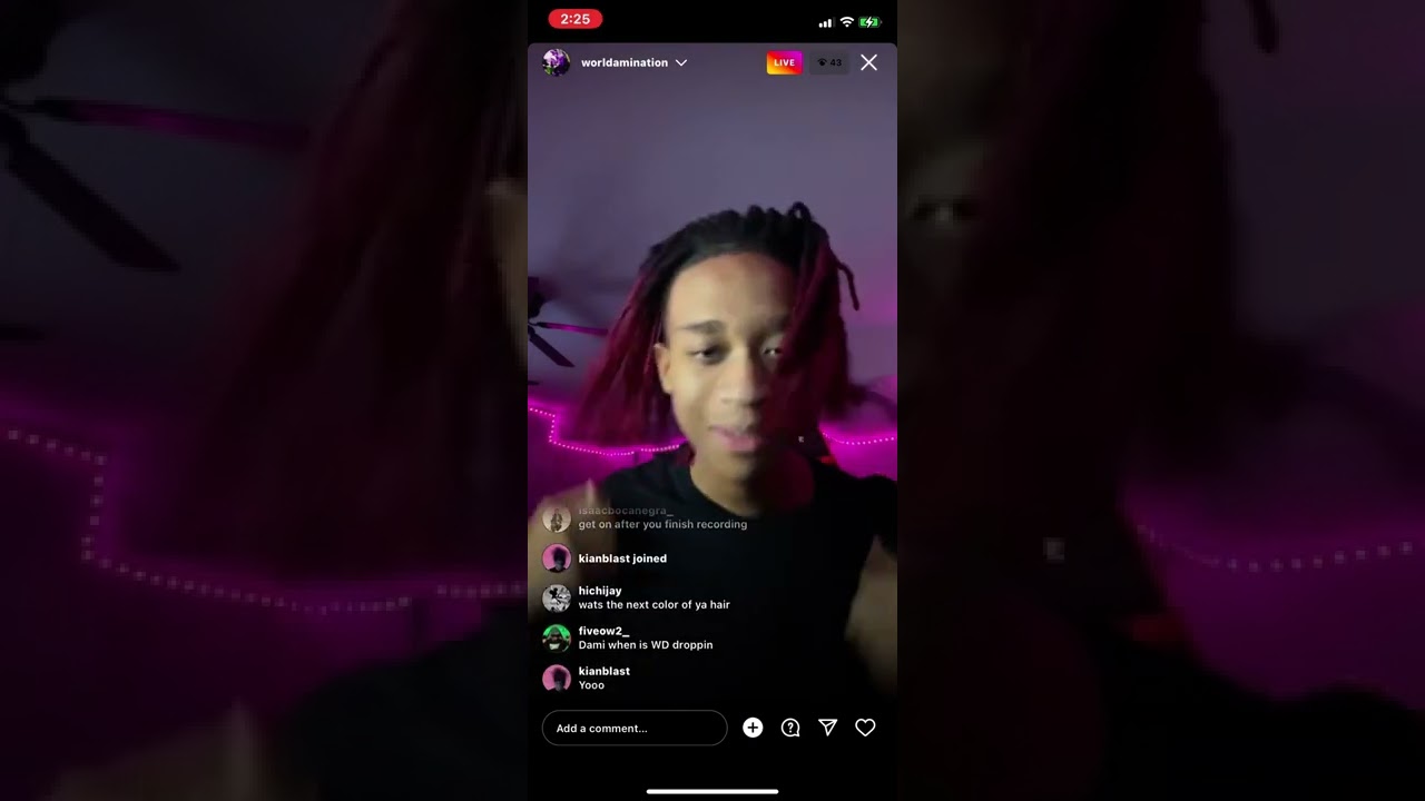 KA$HDAMI making song on live