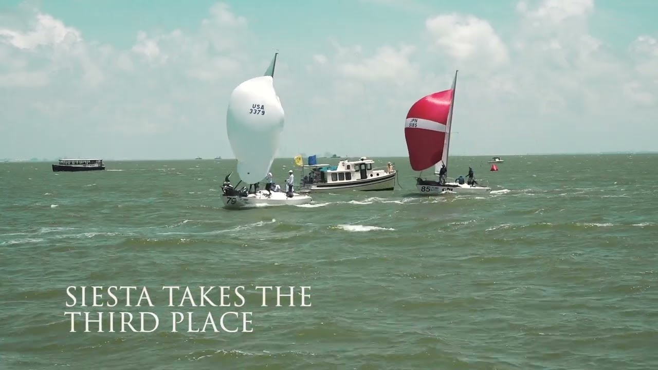 2022 J/24 World Championship from Corpus Christi Texas Race Day 5